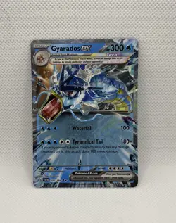 Gyarados EX 045/198 Scarlet & Violet Ultra Rare Holo Pokemon TCG Card - MINT - Image 1