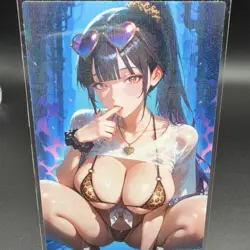 Eve Cheongsam Stellar Blade Anime Waifu Card Doujin ACG Goddess Holo - Image 1