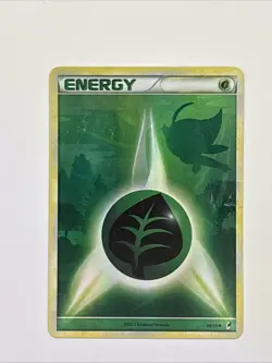 Pokemon Grass Energy 88/95 Call of Legends Holo Basic Energy Card MP - Image 1