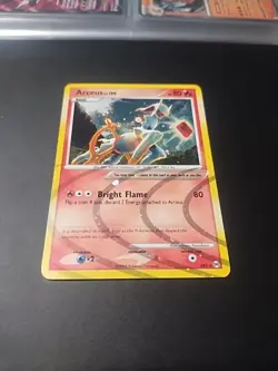 Pokemon Arceus AR3 Platinum Holo Card Ultra Rare Great Condition - Image 1
