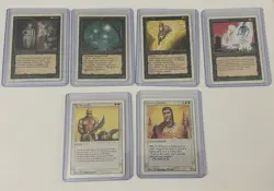 Magic The Gathering: Revised 6 Card Lot - Image 1