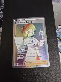Pokemon Card Roseanne's Backup 180/172 Secret Rare Brilliant Stars Near Mint - Image 1