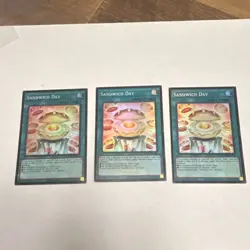 Play set (x3) Sandwich Day Spell Card 1st Edition - super rare - Image 2