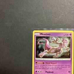 Pokemon TCG BlackStar Promo card- Mewtwo - Sun & Moon SM214 - Image 3