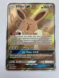 Eevee GX SM233 Black Star Promo 2019 Alt Art Holo Pokemon Card TCG - Image 1