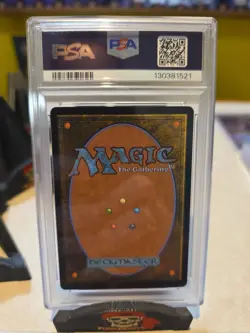 Magic The Gathering Final Fantasy Barret Wallace Foil 0129 FF7 PSA 10 Pop 2 - Image 2