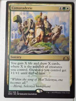 Camaraderie - Guilds of Ravnica - Magic the Gathering MTG Nice! - Image 1