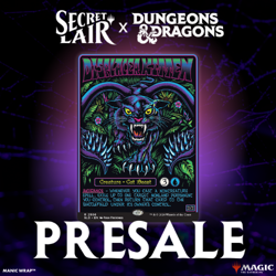PRESALE Displacer Kitten NM #2506 Regular Secret Lair D&D Black Lights - Image 1