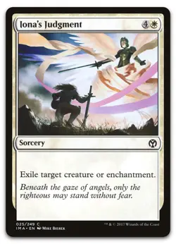Iona's Judgment #25 (NM) Iconic Masters IMA Magic MTG - Image 1