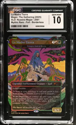 XENAGOS, GOD OF REVELS Secret Lair La Madre Tierra Foil CGC 10 MTG - Image 1