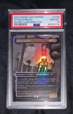 Teysa Karlov Foil PSA 10 Graded Secret Lair MTG - Image 1
