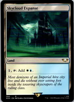 Magic the Gathering Skycloud Expanse Warhammer 40,000 Commander MTG Free Ship! - Image 1