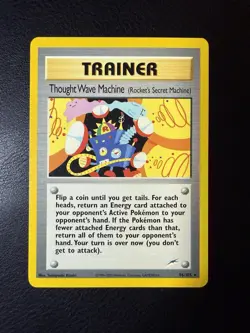 2002 Pokemon -Thought Wave Machine #96/105 - Neo Destiny Unlimited - Rare - LP+ - Image 1