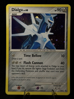 Pokemon TCG Dialga DP26 Diamond and Pearl Holo with SWIRL - NM - Image 1