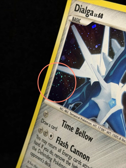 Pokemon TCG Dialga DP26 Diamond and Pearl Holo with SWIRL - NM - Image 2