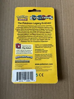 Pokemon XY Evolutions Check Lane Blister Pack Weezing - Image 2