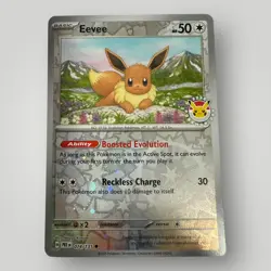 Eevee - (Pokemon Day 2025) (Reverse Cosmos Holo) 074/131 - Image 1