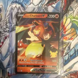 Lance's Charizard V SWSH133 SWSH: Sword & Shield Promo Holo 220 HP Pokemon TCG - Image 1