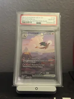Pokemon TCG Charizard EX 199/165 Special Illustration Rare SV 151 PSA 10 - Image 4