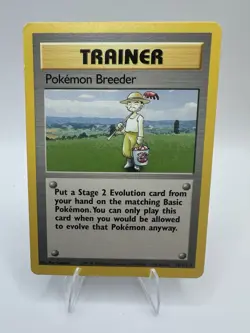 Pokemon Breeder 76/102 - Base Set - Vintage 1999 - Pokemon TCG - Image 1