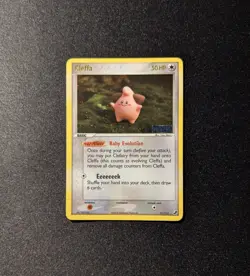 Pokemon EX UNSEEN FORCES - #21/115 Cleffa - ENG - Reverse Holo - Near Mint - Image 3