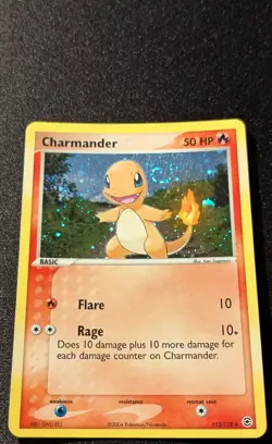 Pokemon EX FIRERED&LEAFGREEN - #113/112 Charmander - Holo - ENG - Near Mint- - Image 4