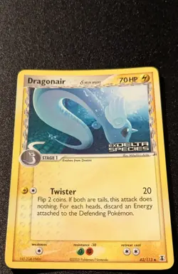 Pokemon EX DELTA SPECIES - #42/113 Dragonair - Reverse Holo - ENG - LP+ - Image 4