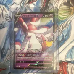 Dark Sylveon V SWSH134 SWSH: Sword & Shield Promo Holo Promo 180 HP Pokemon TCG - Image 1