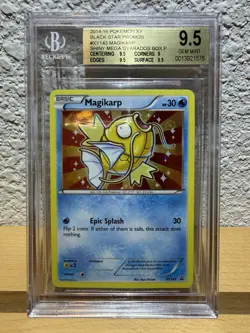 Pokemon Magikarp XY143 XY Holo Black Star Promo - BGS 9.5 - Image 1