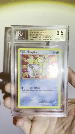 Pokemon Magikarp XY143 XY Holo Black Star Promo - BGS 9.5 - Image 2