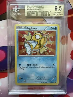 Pokemon Magikarp XY143 XY Holo Black Star Promo - BGS 9.5 - Image 4