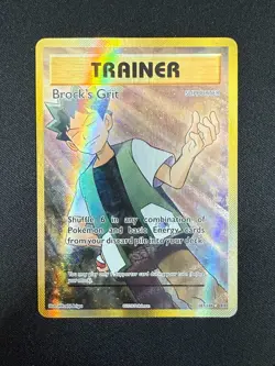 Brock's Grit 107/108 - XY Evolutions (Pokemon) LP - Image 1