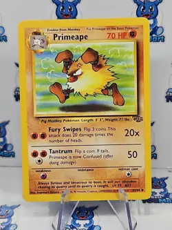 Pokemon Jungle - Primeape 43/64 MP - Image 1