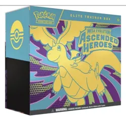 POKEMON TCG Ascended Heroes Elite Trainer Box - Factory Sealed ETB - PRESALE - Image 1