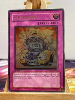 Superladung POTD-EN056 1st Ultimate Rare Englisch EX YUGIOH - Image 1