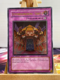 Stufenbeschrankung - Gebiet A EEN-DE060 Ultimate Rare Deutsch EX YUGIOH - Image 1