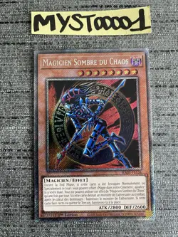 Carte Yu-gi-oh Magicien Sombre Du Chaos RA03-FR134 Platinium Rare Francais - Image 1