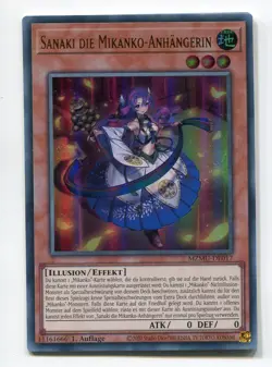 Yu-Gi-Oh! Sanaki die Mikanko Anhangerin Ultra Rare MZMU-DE017 - Image 1