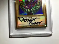 Yugioh - Dark Magician 1st Edition Maximum Gold Signed Dan Green PSA - Image 4