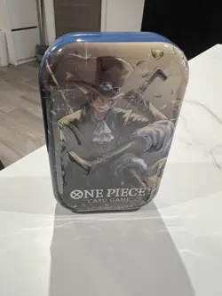 One Piece English Tin Pack Set Vol. 2 Sabo Sealed In Hand 💥 - Image 1