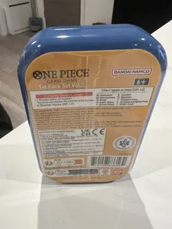 One Piece English Tin Pack Set Vol. 2 Sabo Sealed In Hand 💥 - Image 3