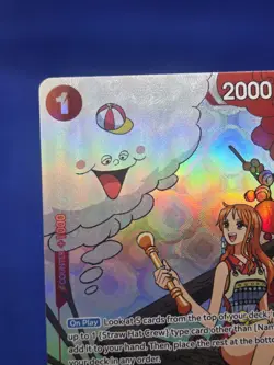 One Piece Gift Collection 2023 Nami OP01-016 Alternate Alt Art Promo NM - Image 3