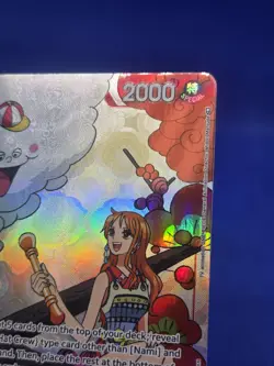 One Piece Gift Collection 2023 Nami OP01-016 Alternate Alt Art Promo NM - Image 4