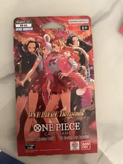 ONE PIECE Heroines EB-03 Lot x10 Sleeved Booster pack English Ships Fast - Image 2