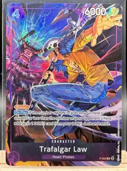 Trafalgar Law P-093 Illustration Box Vol. 6 Promo One Piece English NM - Image 1