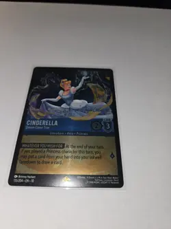 Disney Lorcana Cinderella Dream Come True 155/204 Cold Foil Whispers in the Well - Image 2