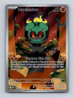 Marshadow 146 2025 Pokemon Mega Evolution Illustration Rare Card NM - Image 1