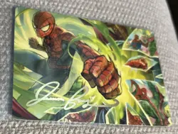 Spiders-Man, Heroic Horde Art Card (17/54) (Gold-Stamped) -MTG Spiderman - Image 2