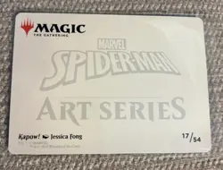 Spiders-Man, Heroic Horde Art Card (17/54) (Gold-Stamped) -MTG Spiderman - Image 3