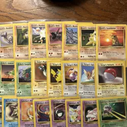 Gym Heroes Common Complete Set -WOTC Pokemon Cards- LP - 48 Cards - Image 3